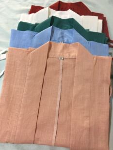 汉服半臂对襟上襦短袖上衣棉麻外套日常百搭纯色现货男女同款秋季