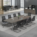 办公桌接待培训桌会议桌长桌椅组合简约现代大小型洽谈室阅览桌子