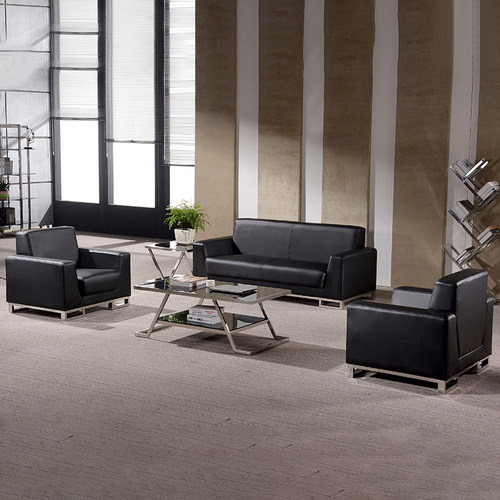 商务会客茶几组合办公家具新款