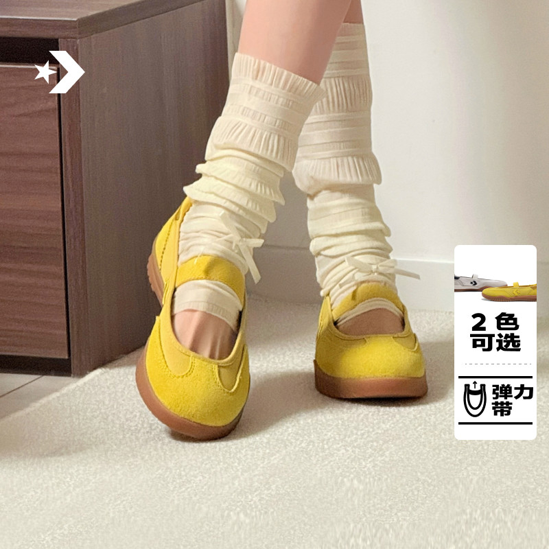 匡威RunStarTrainer BalletFlat夏季新品玛丽珍流星芭蕾鞋A17030C