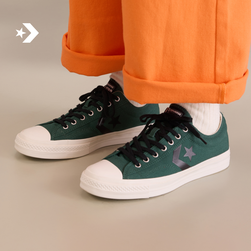 CONVERSE匡威官方 复古76新品男女星箭低帮休闲滑板鞋A13247C