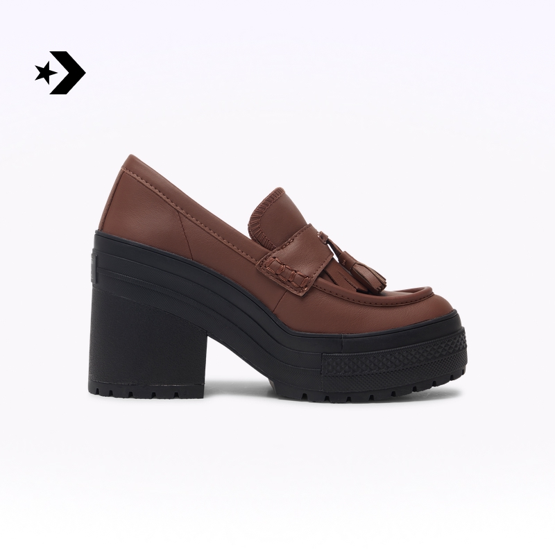 CONVERSE匡威官方Chuck70 De Luxe Heel Loafer男女乐福鞋A14715C