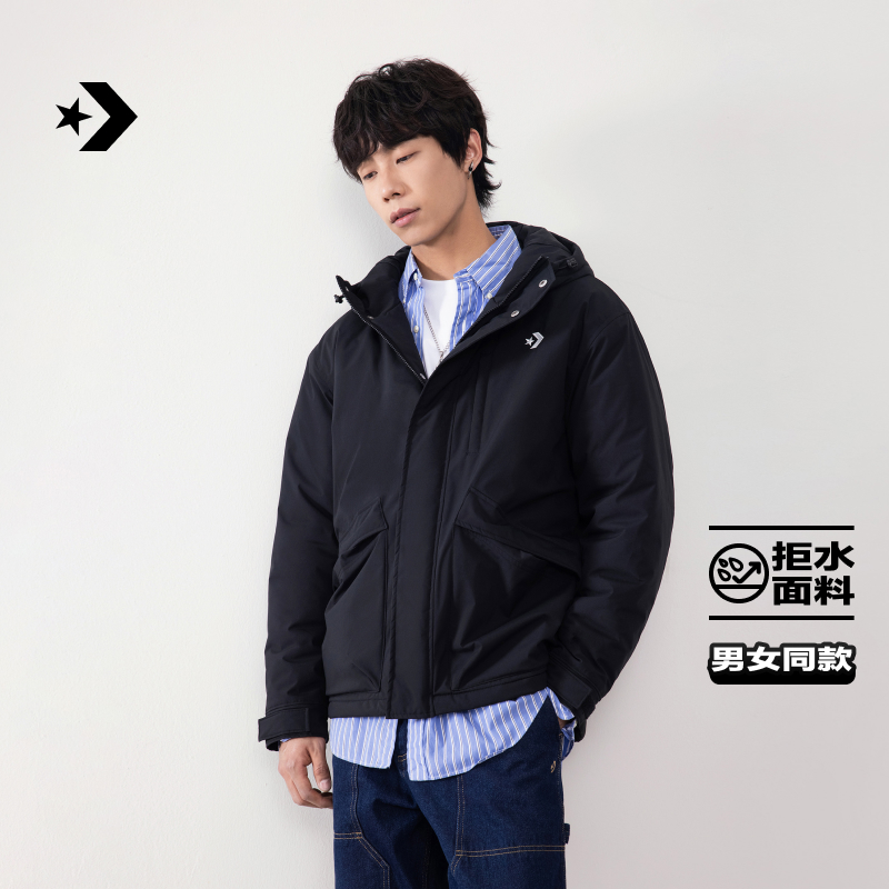 CONVERSE匡威官方 秋冬新品男女拒水棉服保暖面包服外套UCJ145