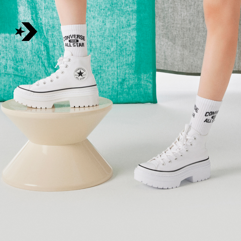 CONVERSE匡威官方AllStarLuggedHeel休闲运动鞋复古厚底靴A10364C