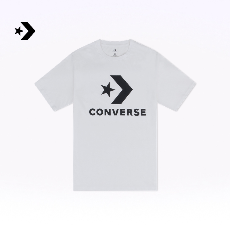 CONVERSE匡威官方 男女春夏叠穿美式经典圆领全棉短袖T恤UCJ639