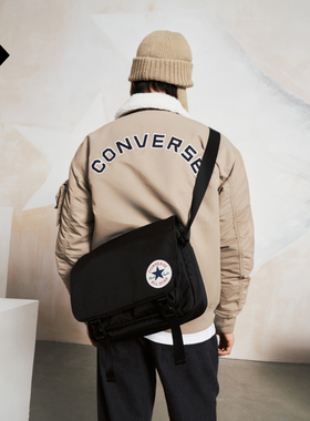 CONVERSE匡威 Messenger Bag夏季男女多口袋经典邮差包10026011