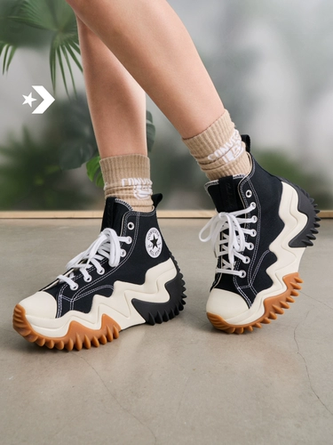 Converse Converse Office Run Star Motion High Top Future Radio Wabe Loged Shoes Black 171545c