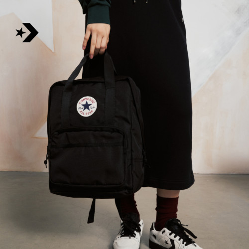 CONVERSE匡威 Small Square Backpack男女方包双肩包红色10026013