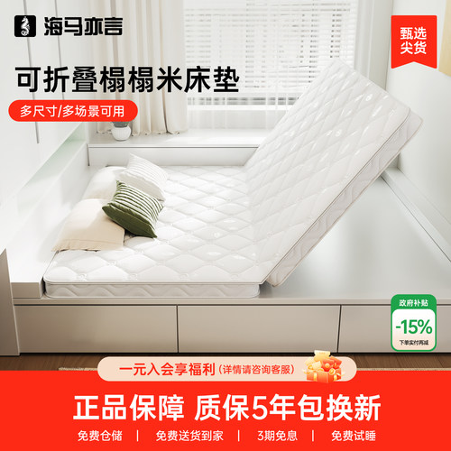 海马榻榻米床垫儿童折叠定制