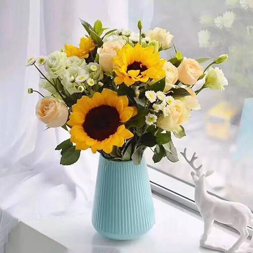 向日葵花束价格 向日葵花束图片 星期三