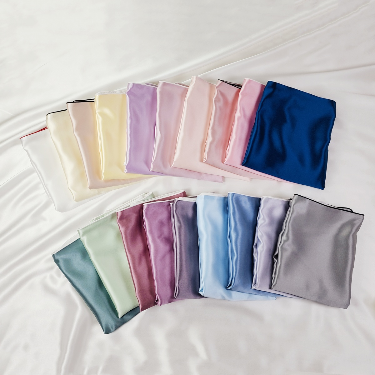 外贸清仓40姆米抗皱加厚真丝枕套