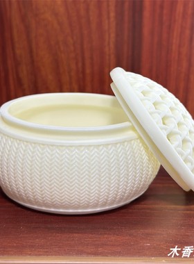 象牙果编织香炉千鹤香炉大篆炉香熏炉室内盘香炉装饰工艺品