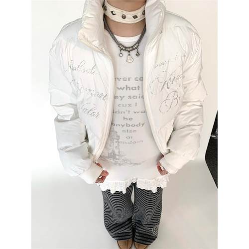 atrandom短款毛领棉服帽