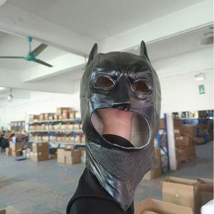 蝙蝠侠面具黑暗骑士乳胶头套万圣节舞会派对小丑面罩Batman Mask