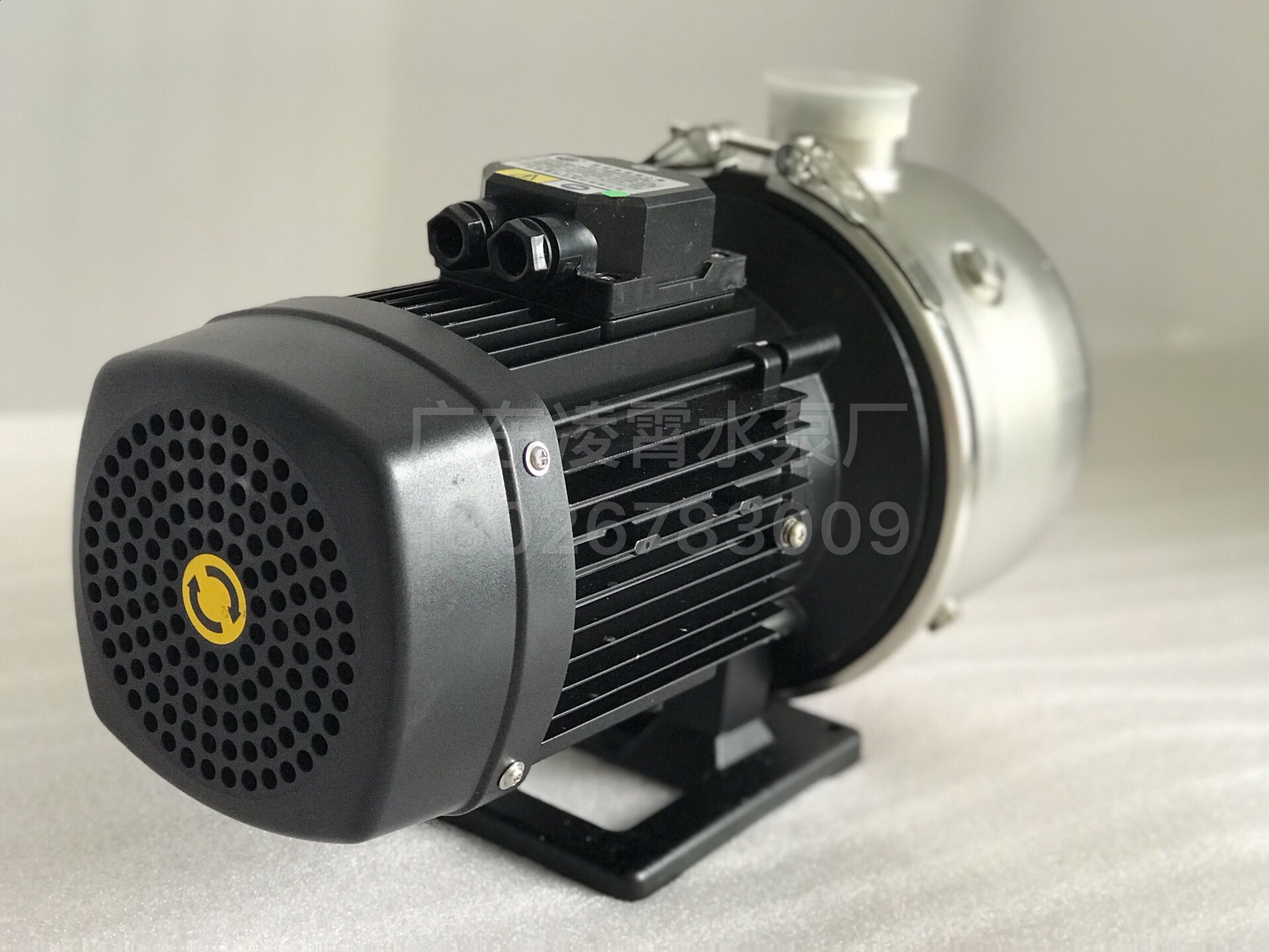 广东凌霄水泵CMF12-20T卧式不锈钢多级离心泵增压泵循环泵酱油泵