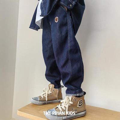 柔软百搭不掉色帅气好版型牛仔裤