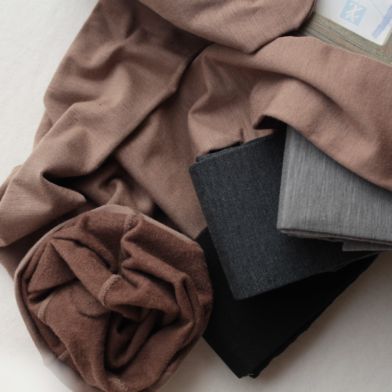 含高支羊毛加绒加厚交错连裤袜