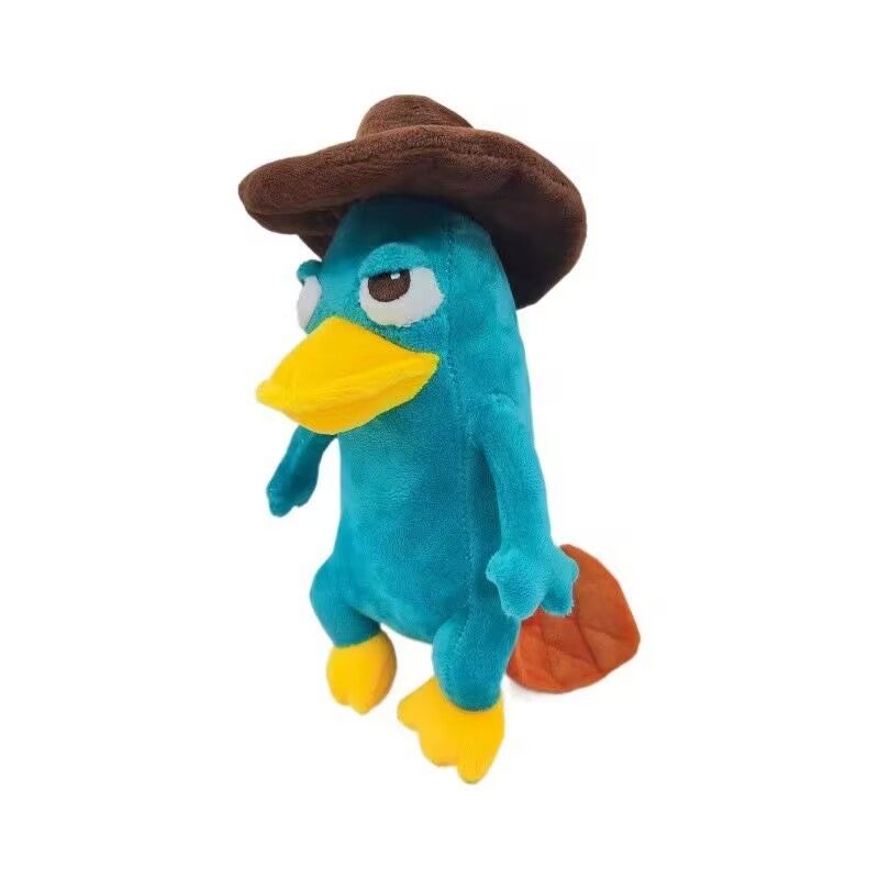 鸭嘴兽公仔新品perry the platypus plush毛绒玩具泰瑞玩偶布娃娃图片