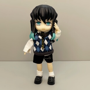 时透无一郎ob11娃娃鬼灭之刃12分BJD整娃二次元可动人偶生日礼物