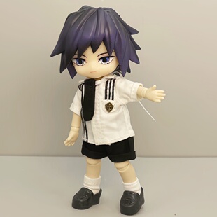 富冈义勇ob11娃娃鬼灭之刃12分整娃BJD可动人偶二次元生日礼物