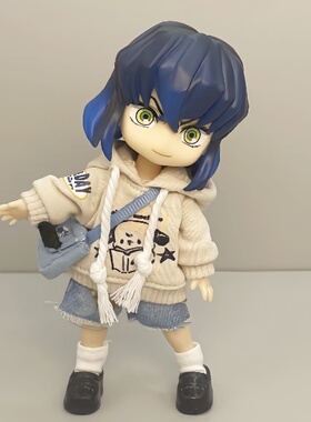 嘴平伊之助ob11娃娃鬼灭之刃全套整娃12分BJD可动人偶二次元礼物