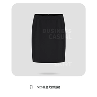 Черная мини-юбка