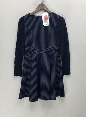 品牌折扣 长袖连衣裙潮款 G23-J6239