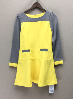 品牌折扣    长袖连衣裙潮款 G23-L7545