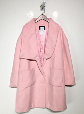 品牌折扣   时尚毛呢外套Z01-A03644确全