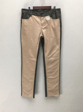 品牌折扣    男裤子潮款 G23-L7716加薄绒切