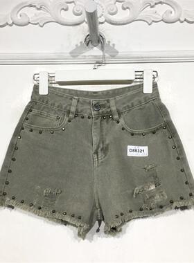 M系列 D88321 时尚短裤品牌女装折扣