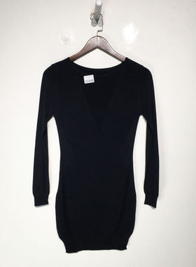 品牌折扣   时尚针织连衣裙G23-K5455