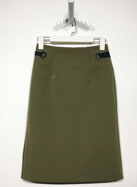 欧系列 D81651 时尚半身裙品牌女装折扣