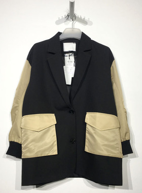 卡LBS系列 D95761 时尚西装外套品牌女装折扣