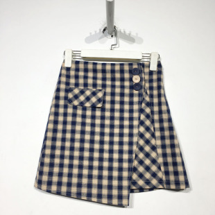 潮系列 D87982 时尚短裙品牌女装折扣启