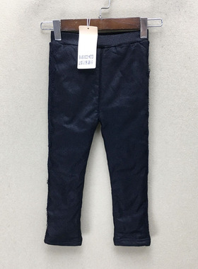 品牌折扣   童装裤子潮款G24-C00916 切