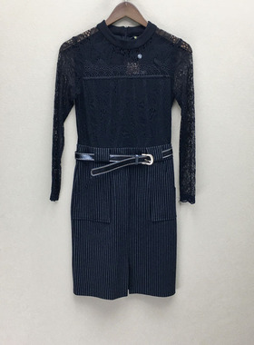 品牌折扣    长袖连衣裙潮款 G24-A1799切