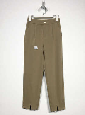 容系列 D99337 时尚长裤品牌女装折扣