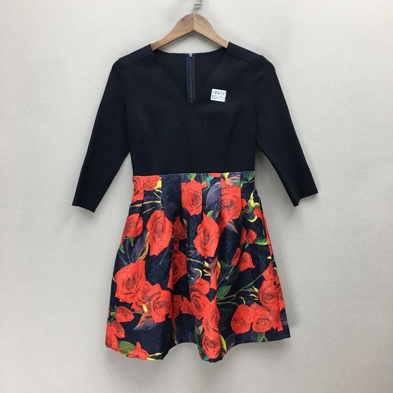 品牌折扣  长袖连衣裙潮款 G23-J7310