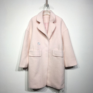 乔系列 D96973 时尚毛呢外套品牌女装折扣