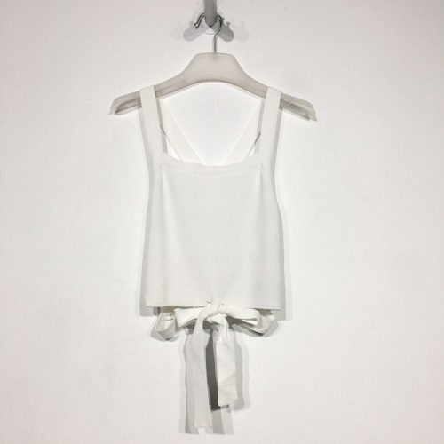欧系列 D96926 时尚针织吊带品牌女装折扣
