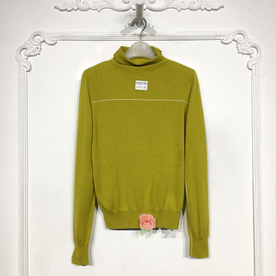 潮系列 D90109 时尚羊毛针织衫品牌女装折扣