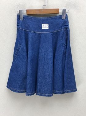 品牌折扣 牛仔短裙潮款 G23-G8743切