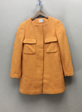 品牌折扣  毛呢大衣潮款 G23-L2097切