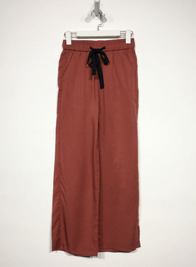 N系列 D89468 时尚阔腿裤品牌女装折扣