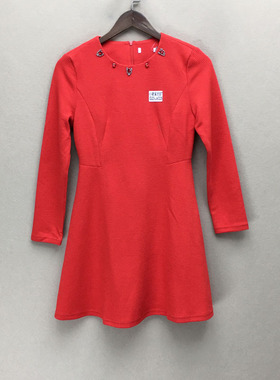 品牌折扣  长袖连衣裙潮款 G23-J4325切