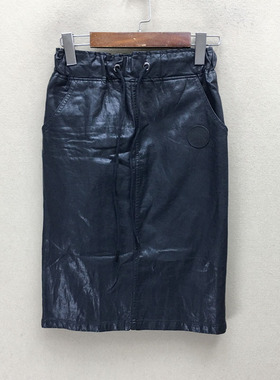 品牌折扣   皮半身裙潮款 G24-A6217切