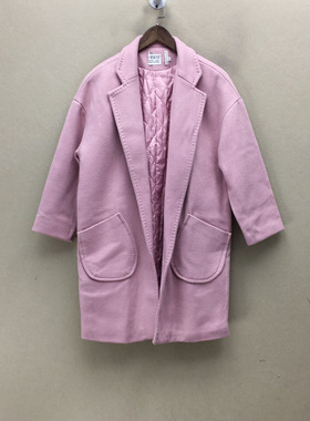 品牌折扣  大衣潮款 G23-L0552加棉切