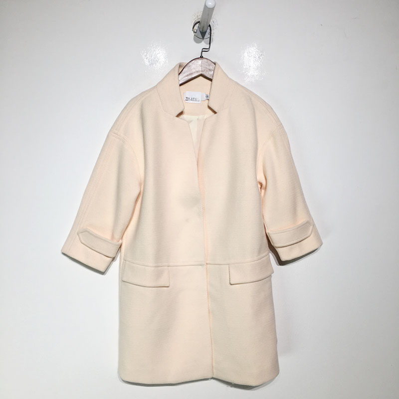 品牌折扣   时尚毛呢外套Z01-A03683