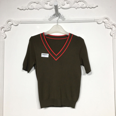 欧旗下FP系列 D86800 时尚针织衫品牌女装折扣